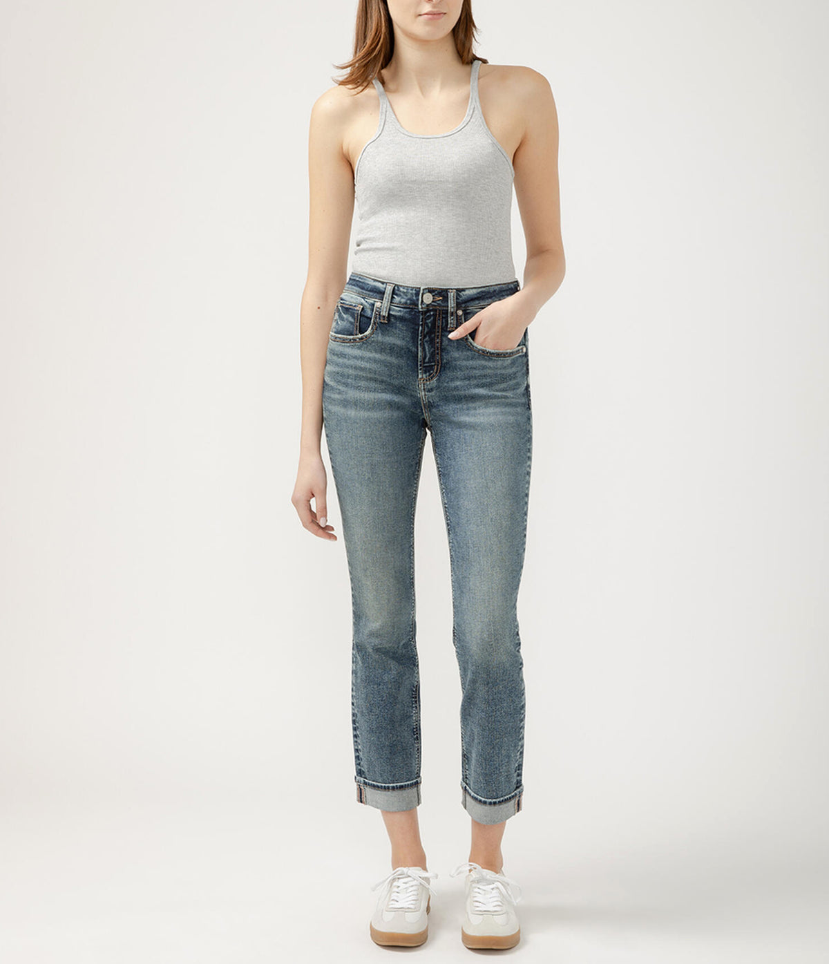 Beau High Rise Slim Leg - 28 Inseam