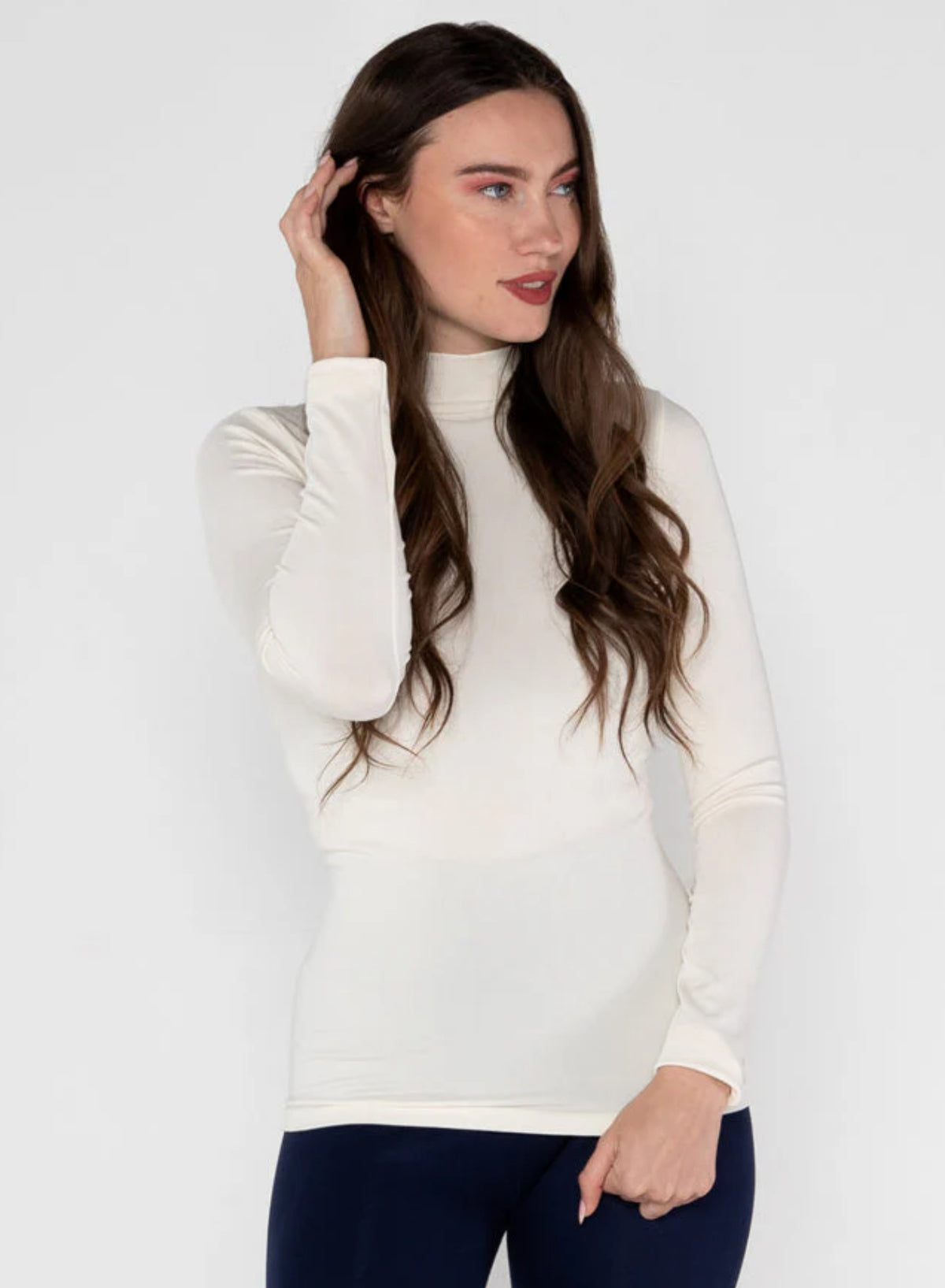 Bamboo Mockneck Top