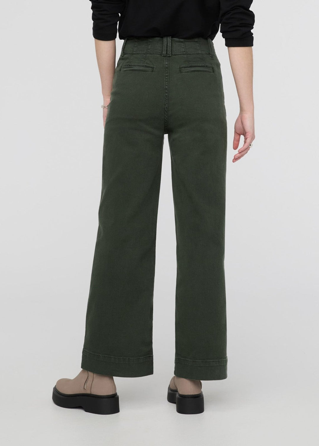 Lux Twill High Rise Trouser - 28” Inseam