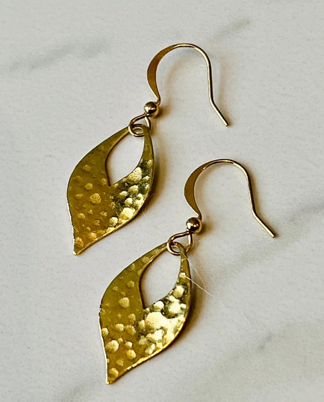 Hammered Earrings