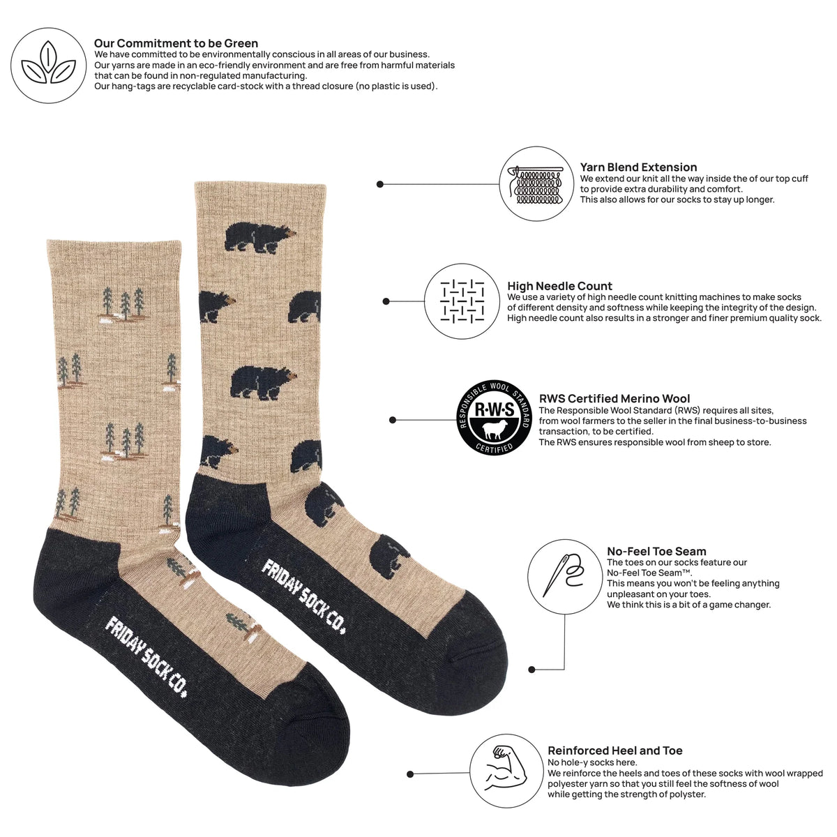 Men’s Merino Wool Socks