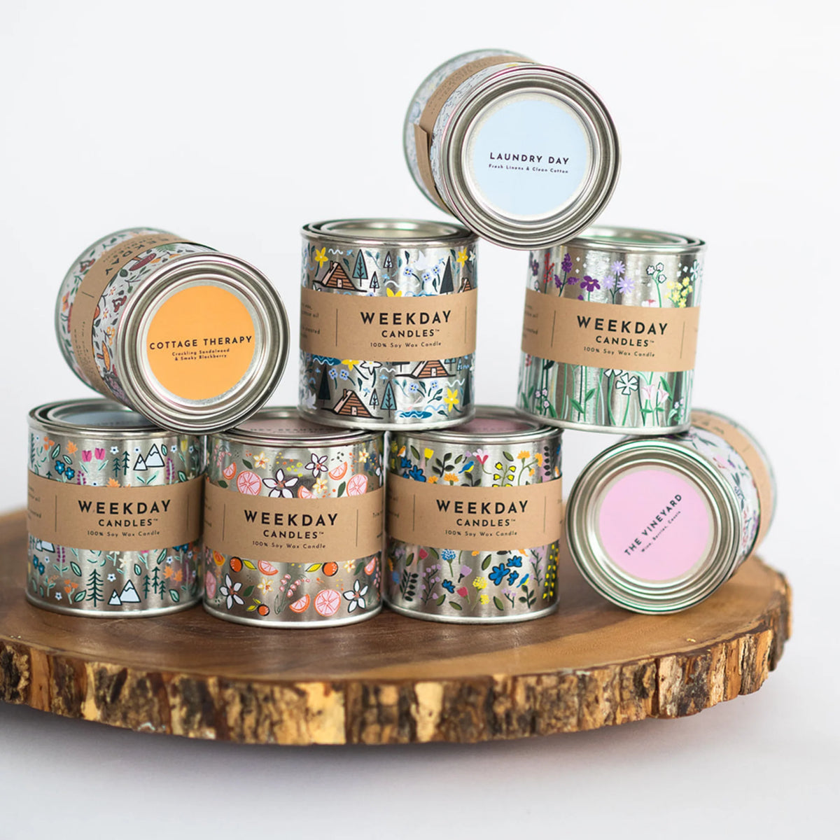 Paint Tin Candles