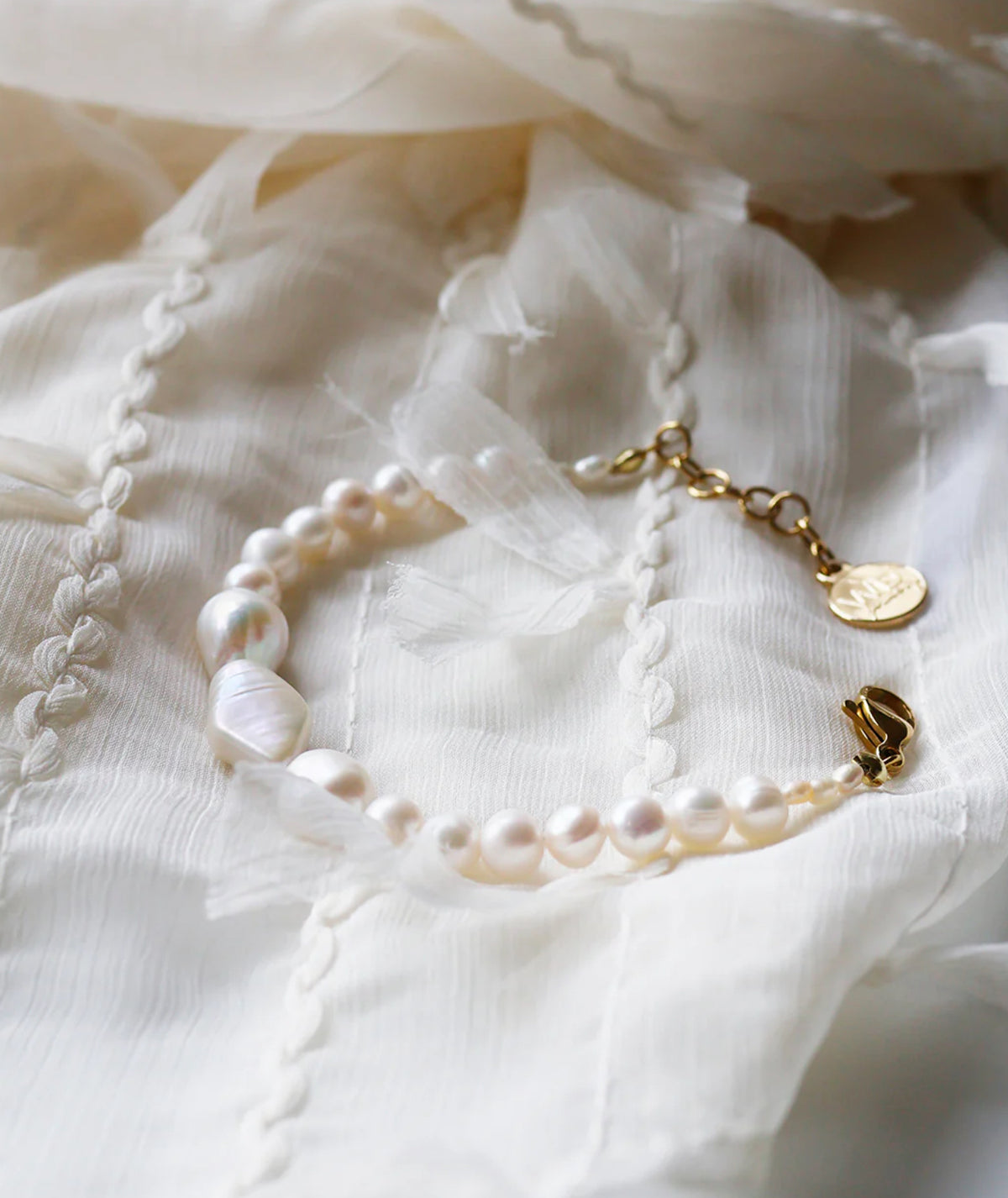 Poseidon Pearl Bracelet