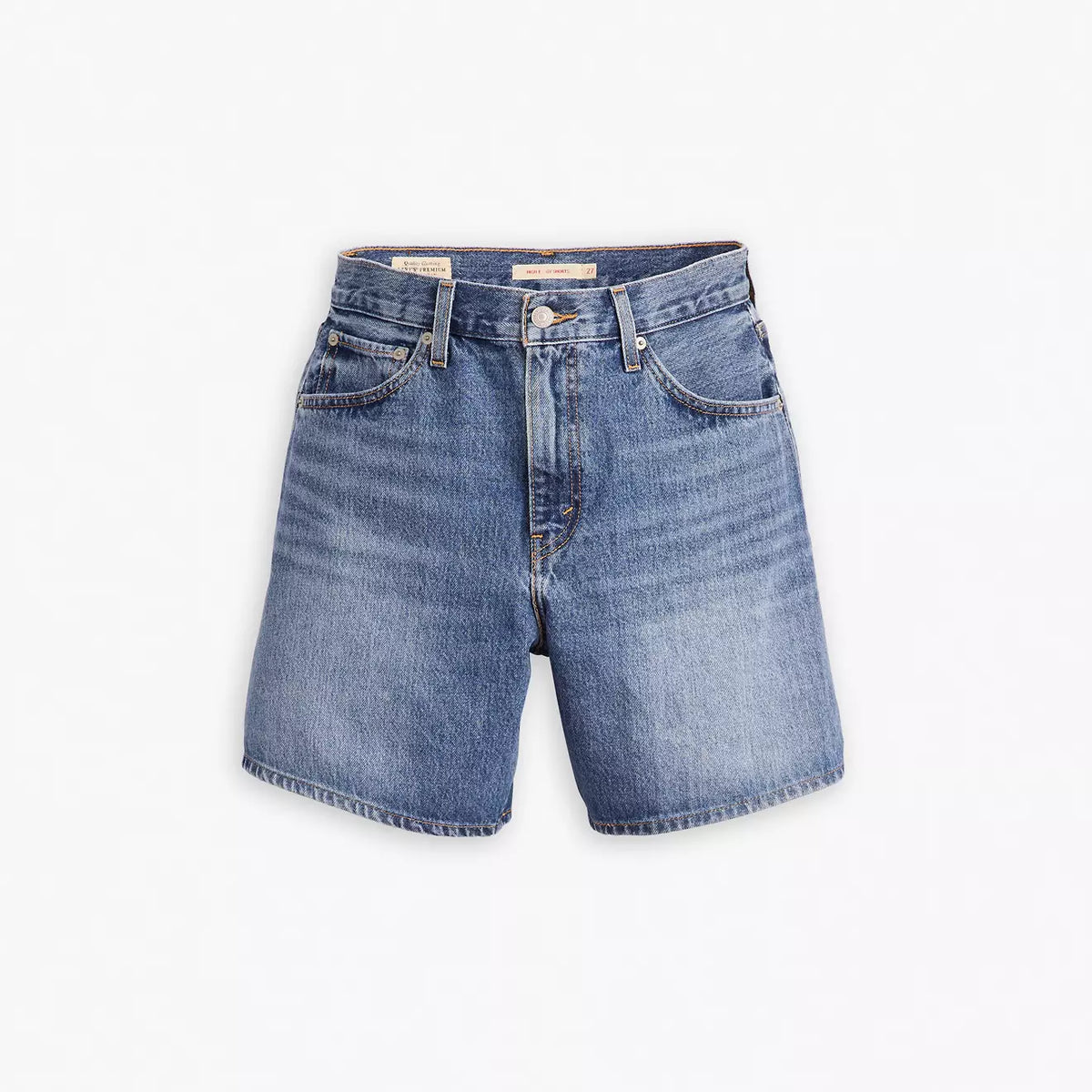 High Rise Baggy Worn Short