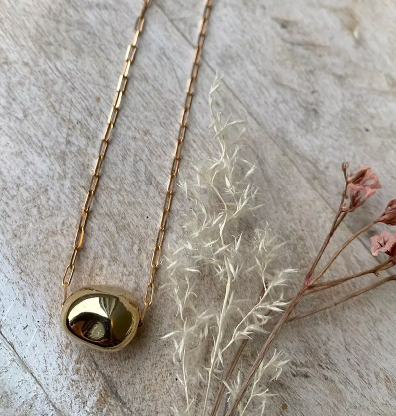 Freshwater Pearl Necklace + Earrings