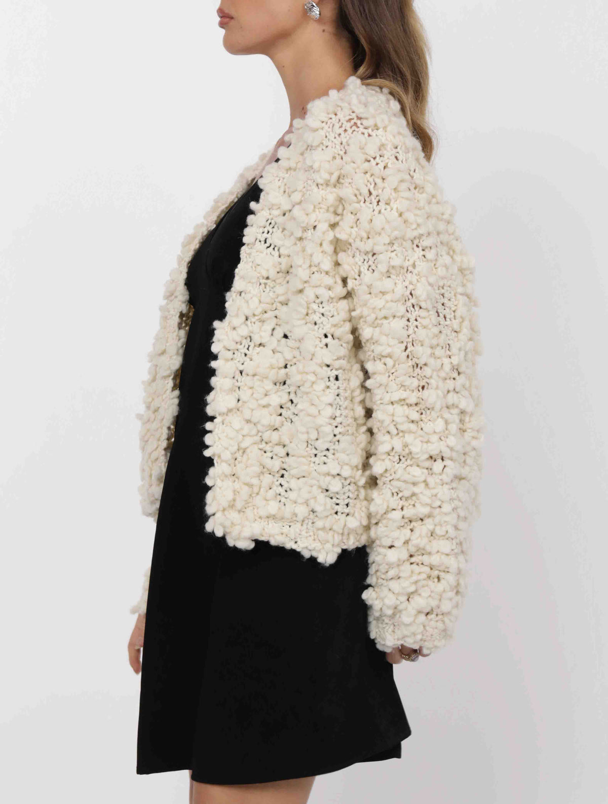 Bombshell Chunky Yarn Cardigan