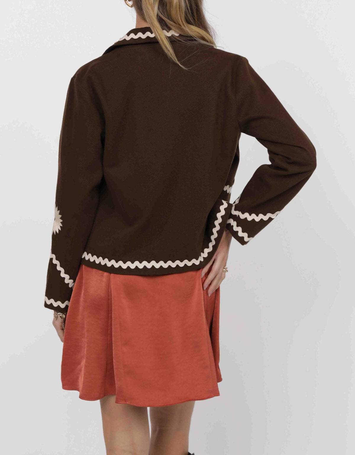 Speak Easy Embroidered Jacket