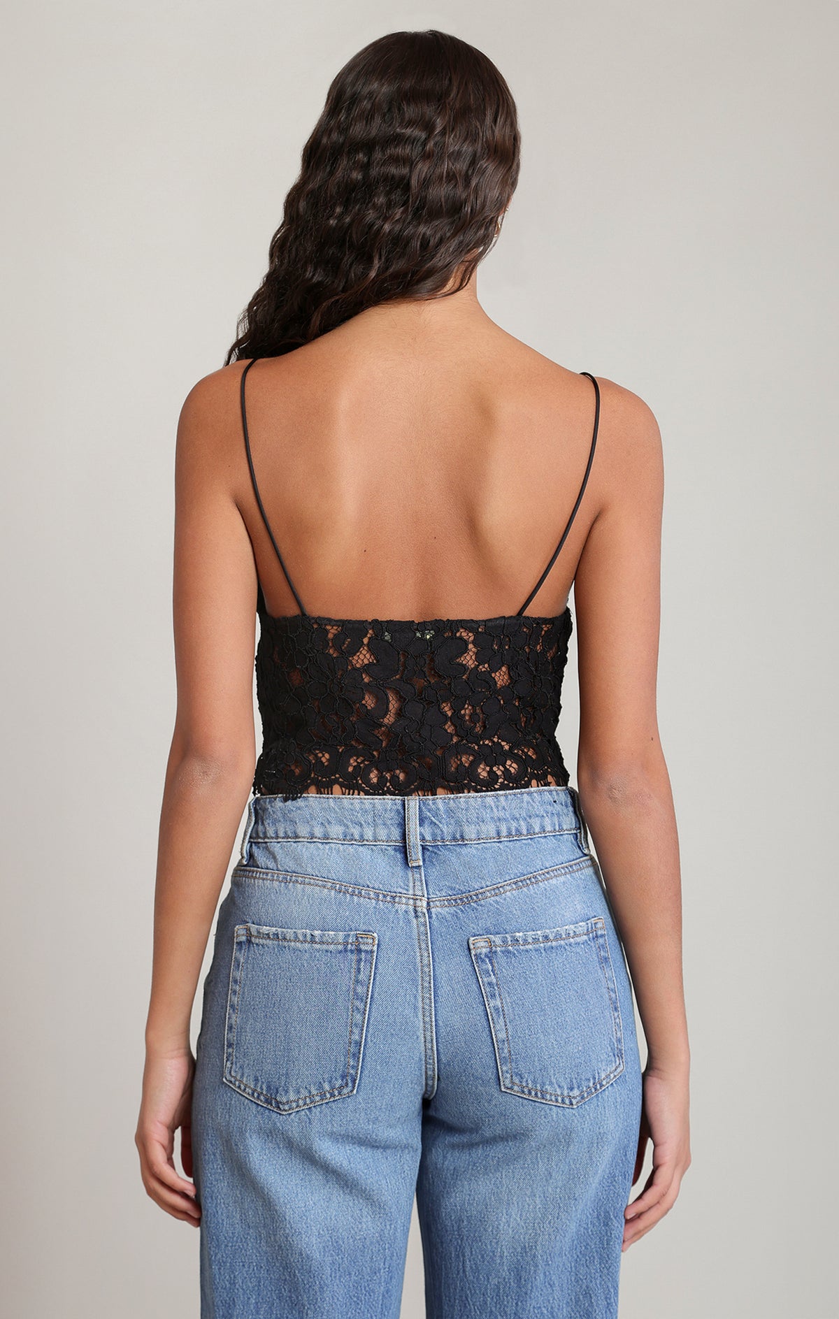 Embroidered Lace Cami