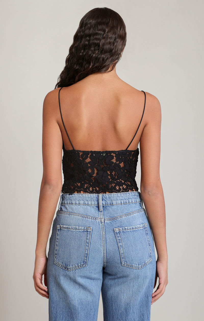 Embroidered Lace Cami