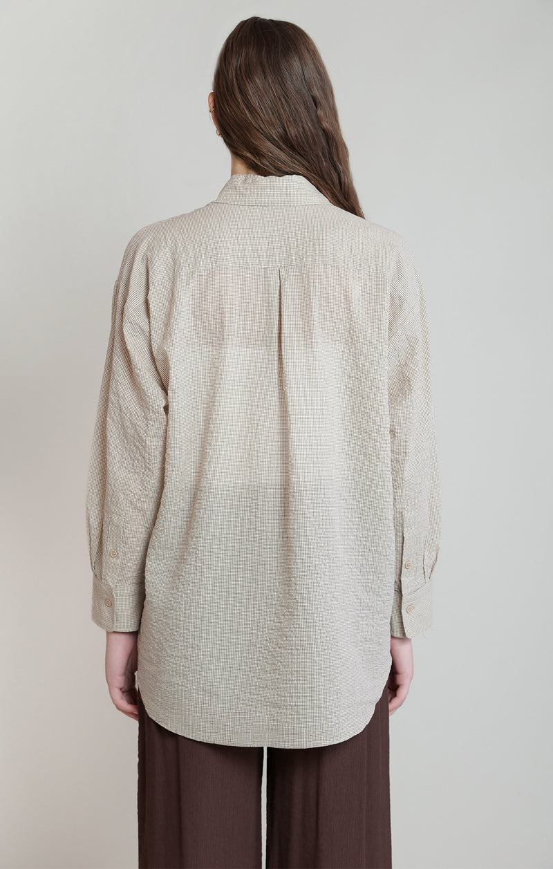 Oversized Textured Shirt