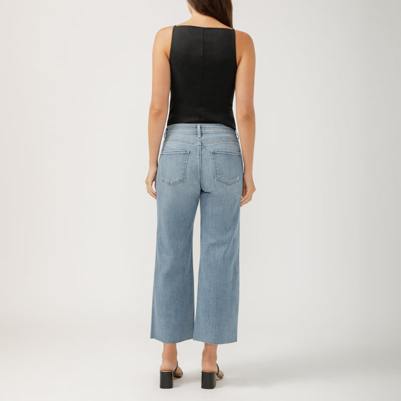 Suki Ankle Wide Leg Jeans
