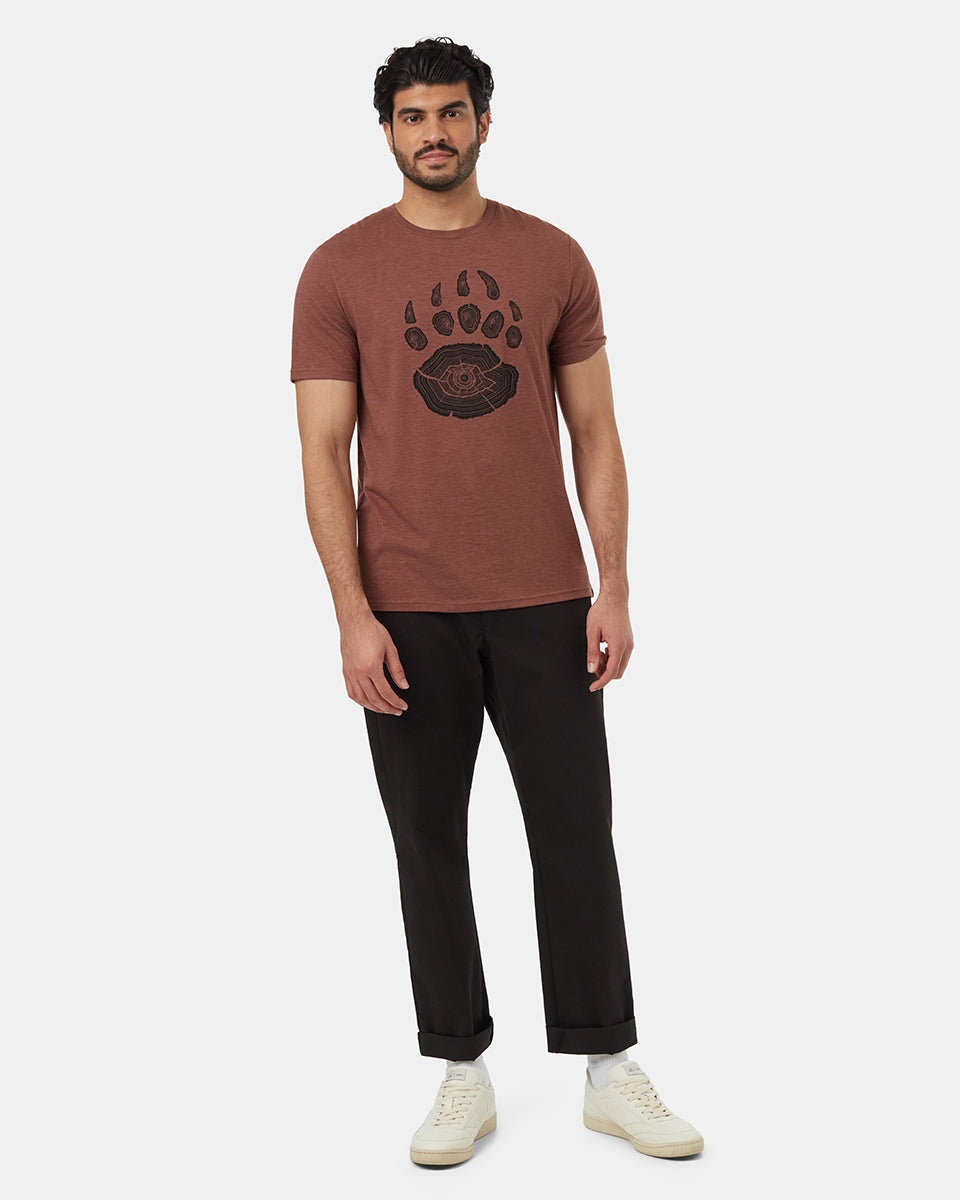 Bear Claw T-shirt - Mesa Red