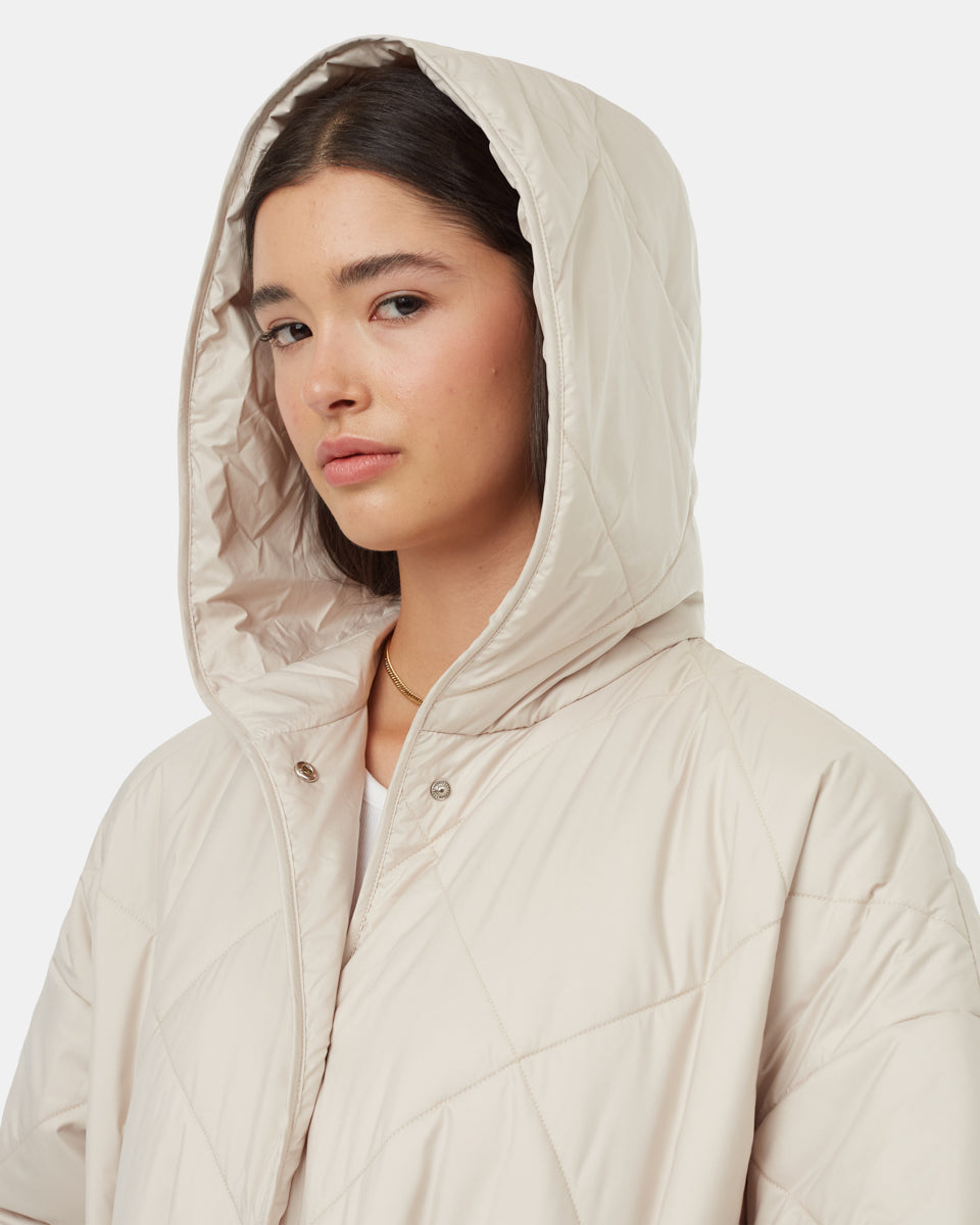 Cloud Shell Quilted Hooded Jacket