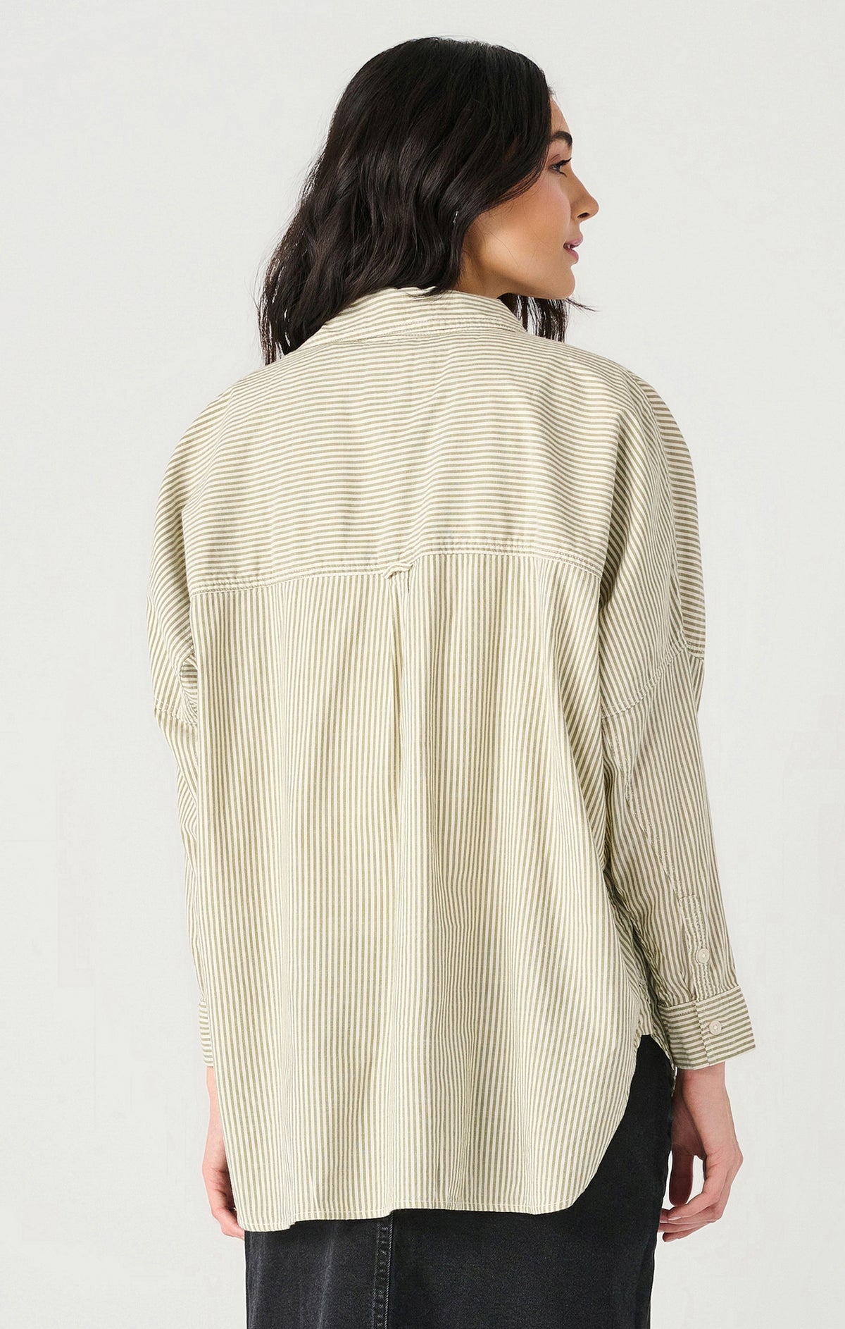 Oversized Button Front Shirt