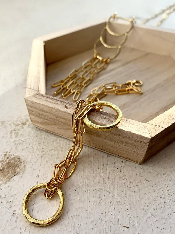 Double Loop Chain Bracelet