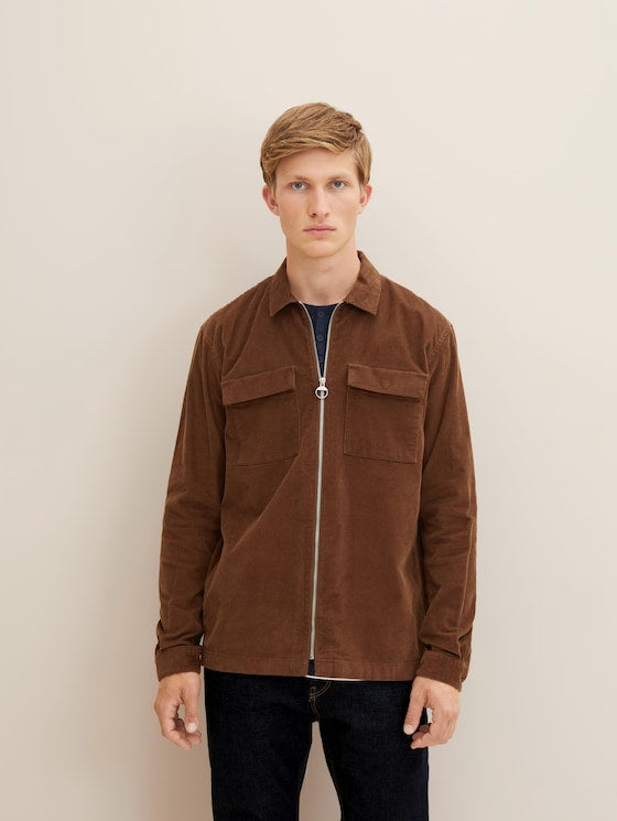 Relaxed Corduroy Shacket