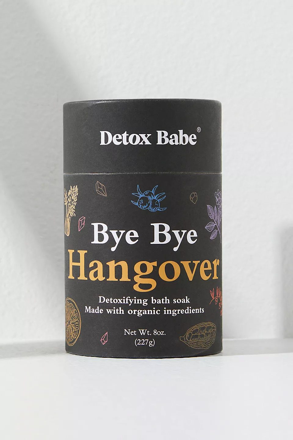 Bye Bye Hangover Detox Organic Bath Salt Soak (8 oz)
